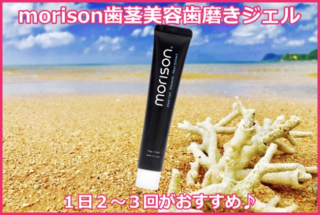 モリソン(morison)歯茎美容歯磨きジェルの使用方法
